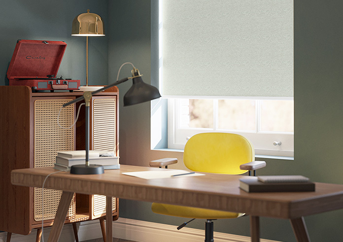 Arden (Blackout), Cloud Grey - Twist&Fit Roller Blind - Image 5